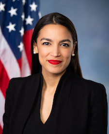 Photo of Alexandria Ocasio-Cortez